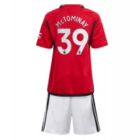Maglie da calcio Manchester United Scott McTominay #39 Prima Maglia Bambino 2023-24 Manica Corta (+ Pantaloni corti)